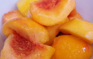 Suncrest peaches for marmalade