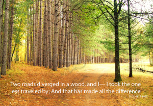 two_roads_in_a_yellow_wood_ Robert Frost (856x594)